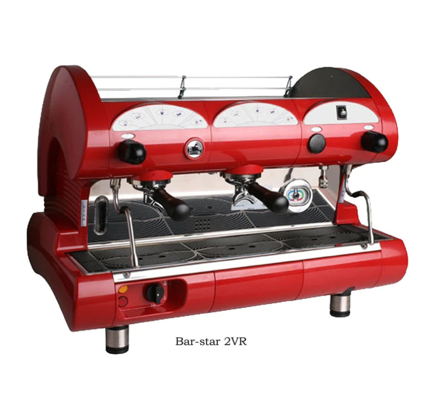 La Pavoni Commercial Volumetric 2 Group Espresso Machine BAR-STAR 2V
