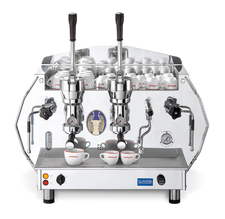 La Pavoni DIAMANTE 2L 2 Group Lever Commercial Espresso Machine