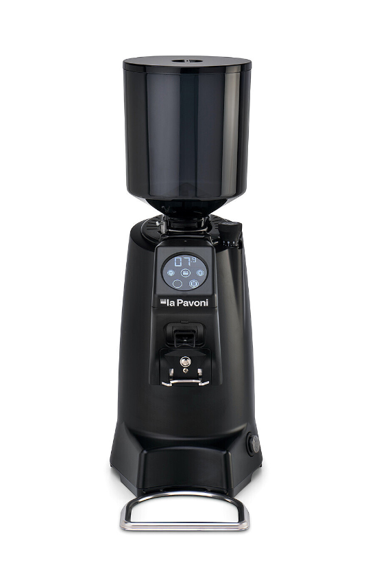 LA PAVONI ZIP PRO BLACK 120V - Programmable Dosing , 1.4 Kg Hopper